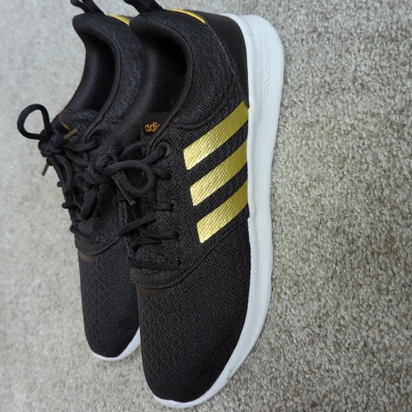 adidas Shoes Adidas Black And Gold Sneakers Poshmark